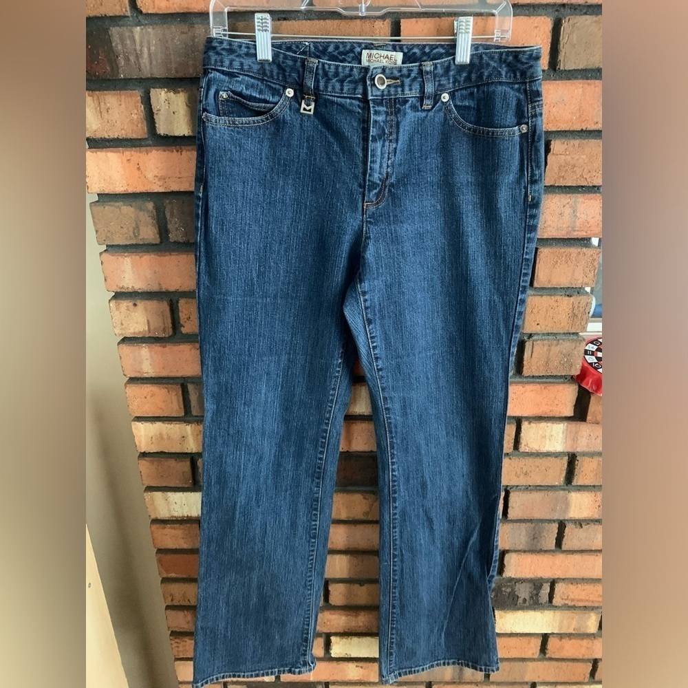 Michael Kors Dark Blue Straight Leg Jeans